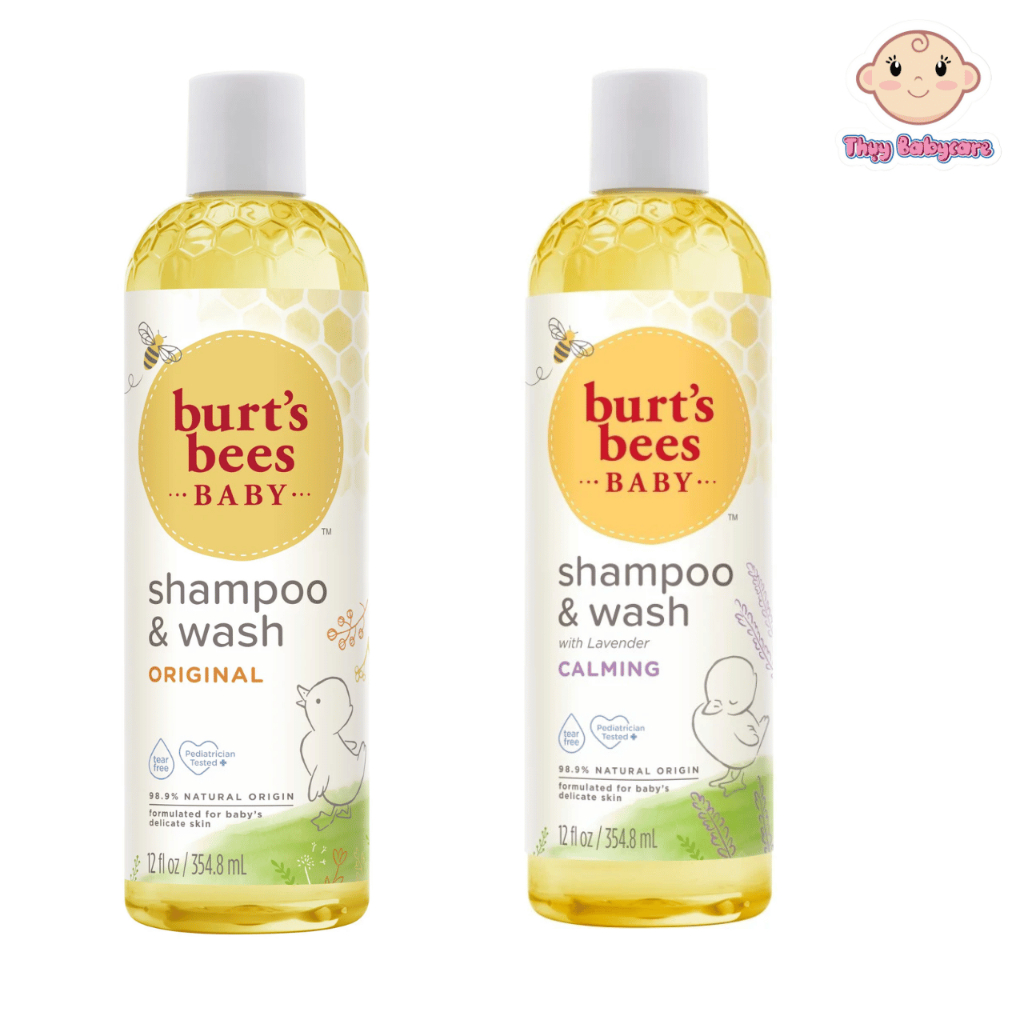 Sữa tắm và gội cho bé Burt's Bee Baby Shampoo & Wash 240ml