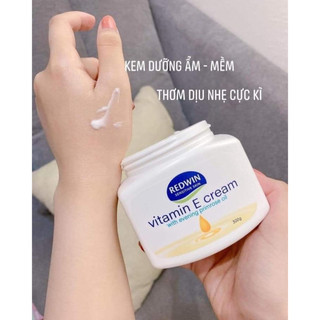 Kem dưỡng da mềm mịn REDWIN Vitamin E Cream 300ml