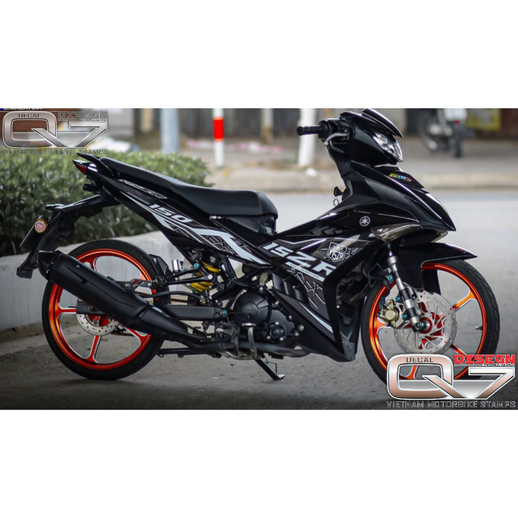 Tem rời EXCITER 150 - Y15ZR - áp dụng nhiều màu - tydecal6666