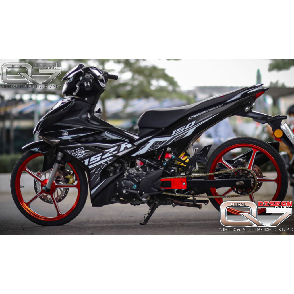 Tem rời EXCITER 150 - Y15ZR - áp dụng nhiều màu - tydecal6666