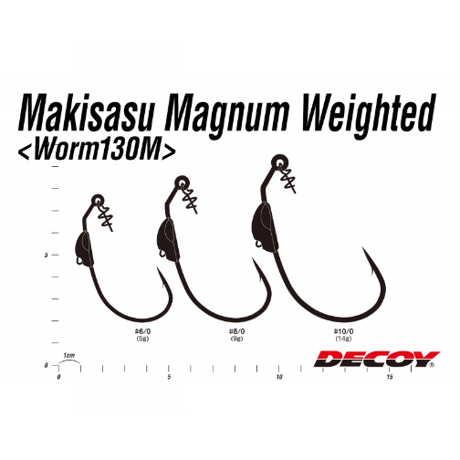 Lưỡi câu Decoy Worm 130M