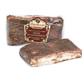 Mỡ Muối Nga Salo - Сало Рублевский Белорусское, 240г đến 290g