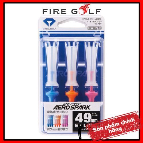 Tee golf Nhật CHÍNH HÃNG chuyển màu khi gặp tia UV