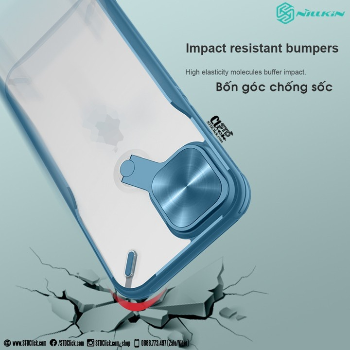 ỐP LƯNG IPHONE 12 - 12 PRO NILLKIN CYCLOPS CÓ STANDEE CHÍNH HÃNG HÀNG CHUẨN