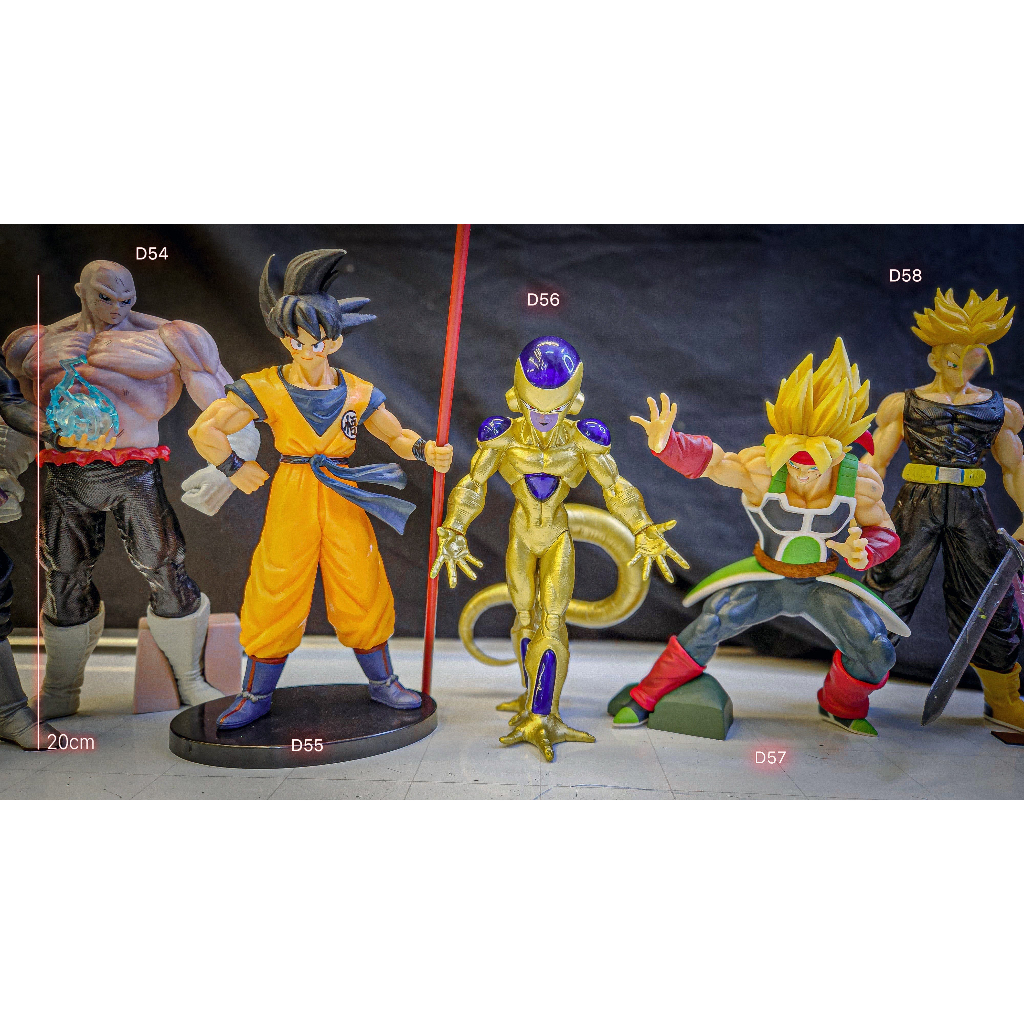 Combo mô hình Dragon ball Mabuu, songoku, trunk, bardock, piccolo tự chọn giá siêu đẹp