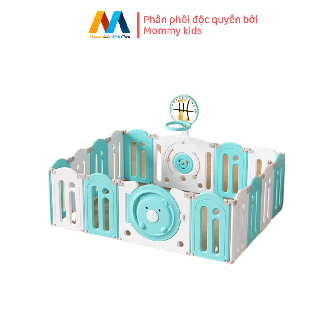 Quây cũi nhựa GẤP GỌN CAO CẤP M002 TẶNG 100 bóng 1 thảm, 1 COMBO NÉM BÓNG RỔ