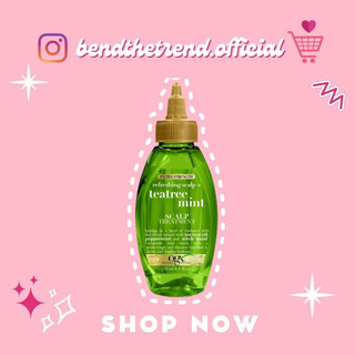 Tinh chất dưỡng tóc ogx teatree mint scalp treatment