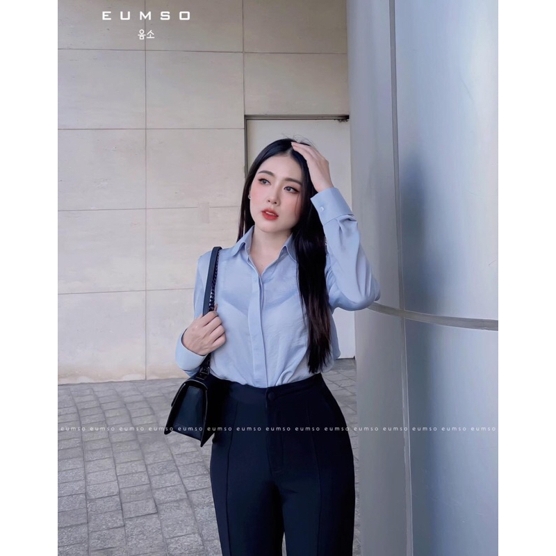 EUMSO - Áo sơmi lụa LAURA SHIRT