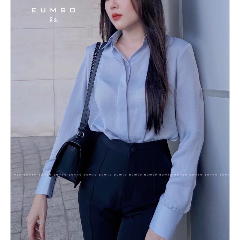EUMSO - Áo sơmi lụa LAURA SHIRT