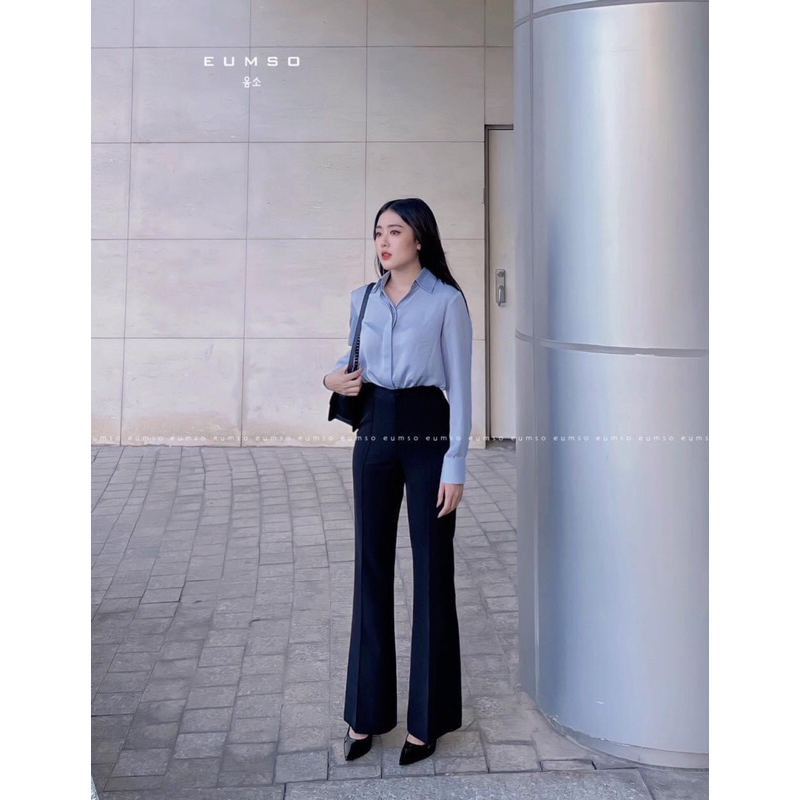 EUMSO - Áo sơmi lụa LAURA SHIRT