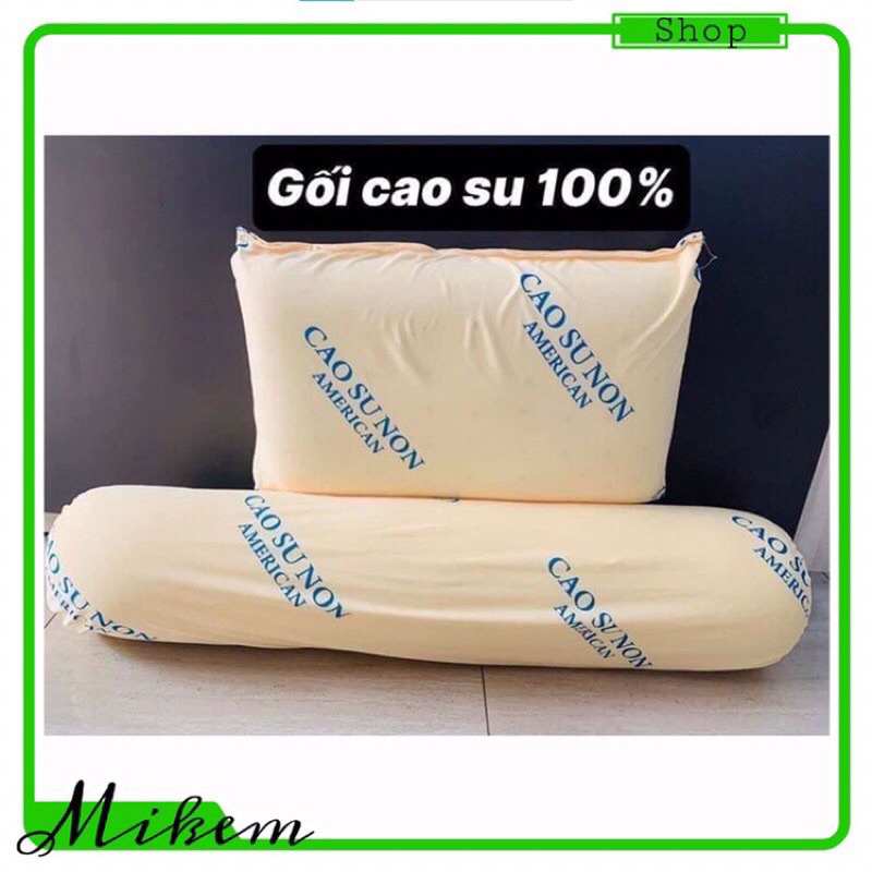 Gối cao su non (loại 1 phồng cao) chuẩn