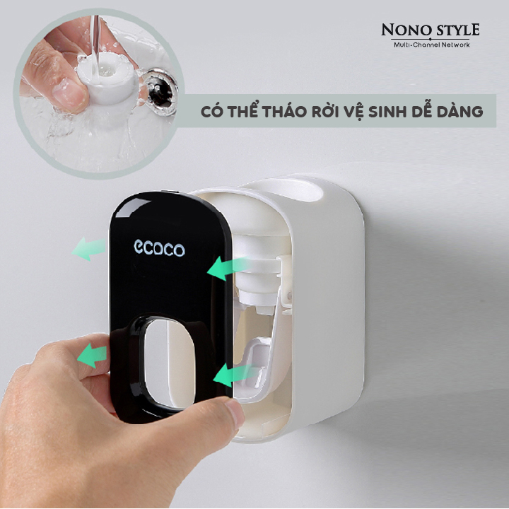 Dụng Cụ Bóp Kem Đánh Răng ECOCO E1922, Dụng Cụ Nhà Tắm