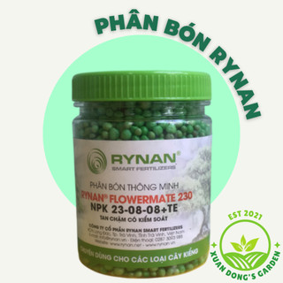 Phân bón thông minh rynan xuan dong garden, kiểng lá, phân tan chậm xanh