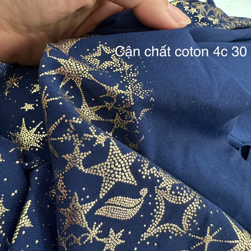 Vải  thun cottonsiêu mát 100% cotton mát - co giãn tốt