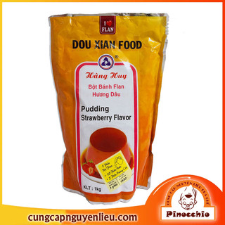 Bột pudding hàng huy hương dâu 1kg