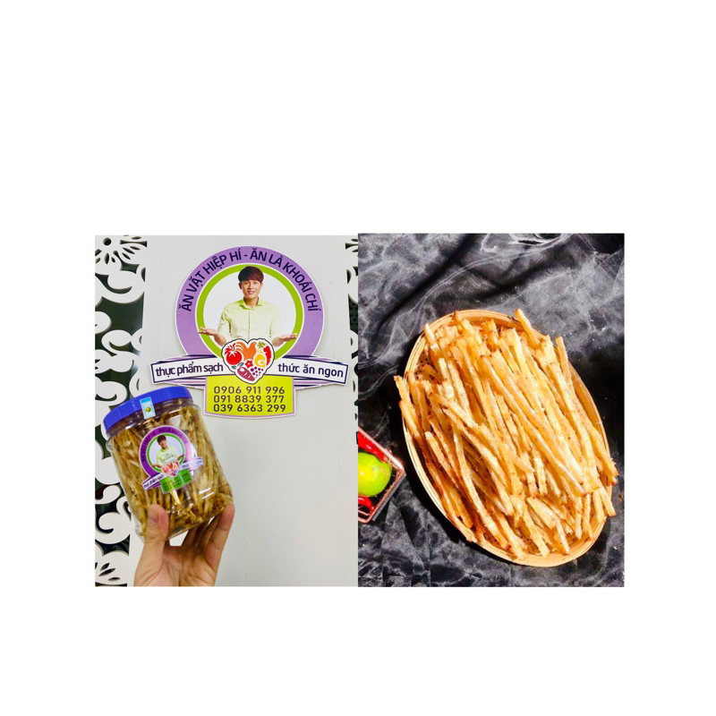 Cá thiều cắt sợi, cán mỏng 500gr