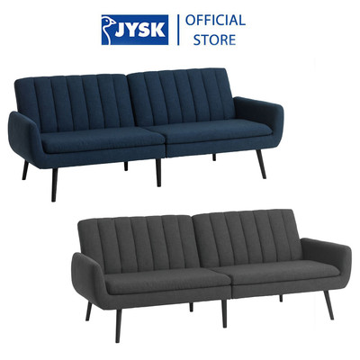 Sofa giường | JYSK Harndrup | vải polyester | nhiều màu | R210xS100/114xC85cm