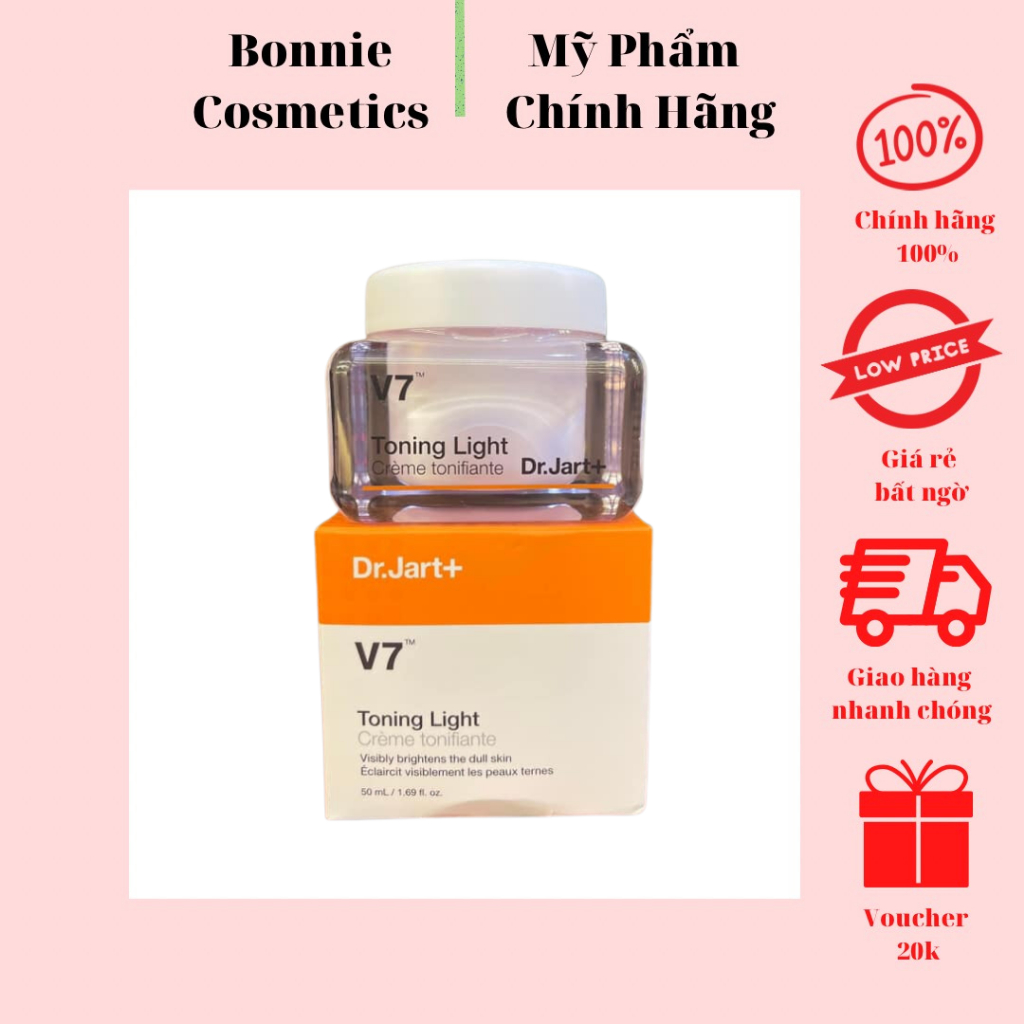 Kem V7 Toning Light Dr.Jart+ - 50ml