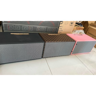 Box loa kéo 2 bass 20cm bọc da, ecang vải