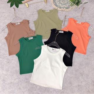 Áo thun ba lỗ Croptop dáng ôm nữ ( BL A.H )