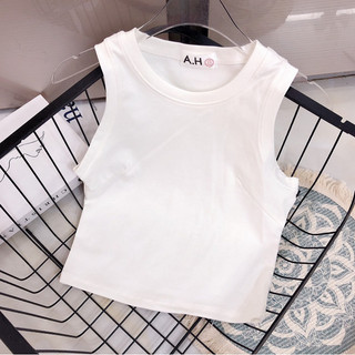 Áo thun ba lỗ Croptop dáng ôm nữ ( BL A.H )