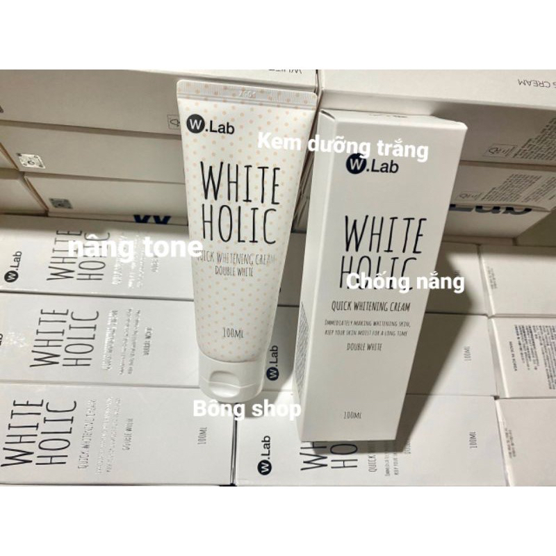 KEM DƯỠNG TRẮNG NÂNG TONE WHITE HOLIC 100ML