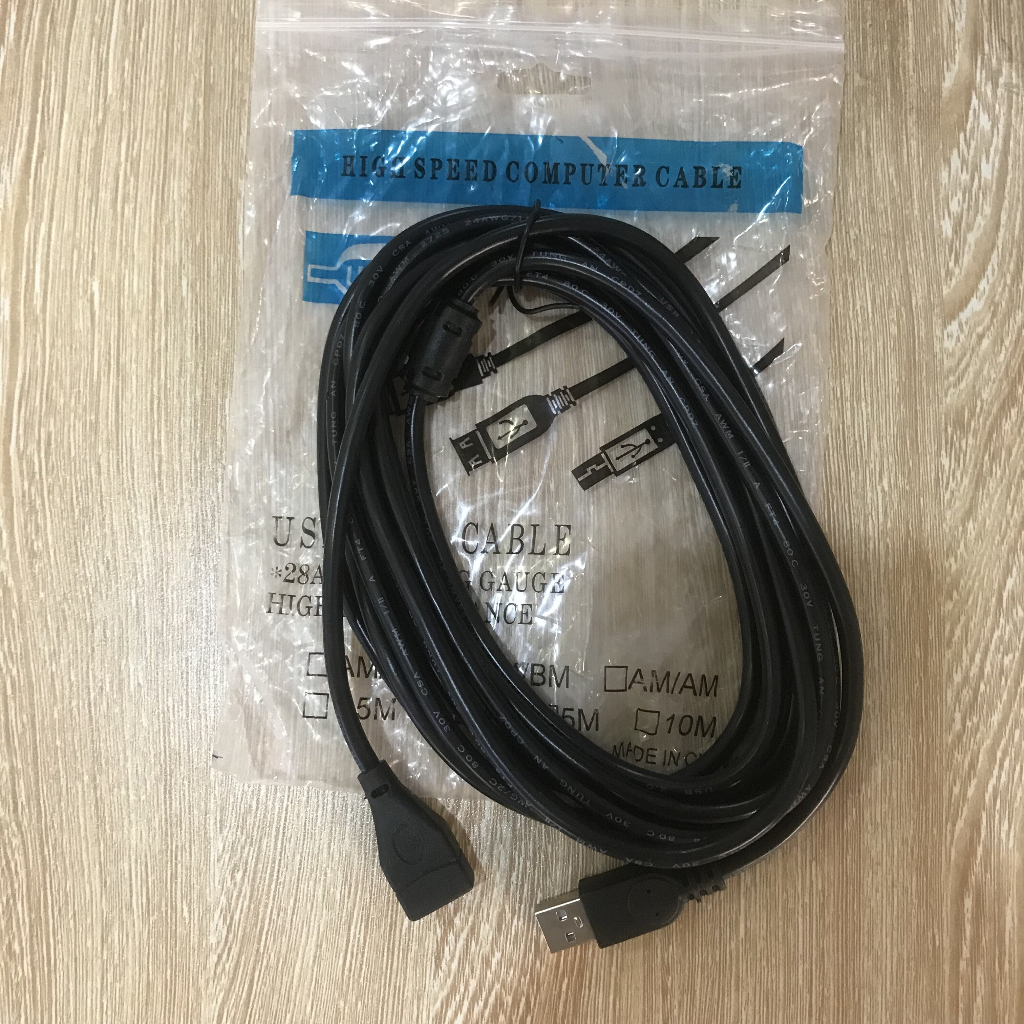 Dây cáp USB kéo dài 5M 3M 1.5M chống nhiễu