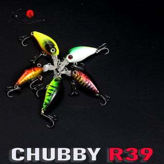 MỒI CHUBBY R39 SIÊU RẺ - MỒI CÂU LURE UL CHUYÊN CÁ TRÁP,CHẼM,LÓC