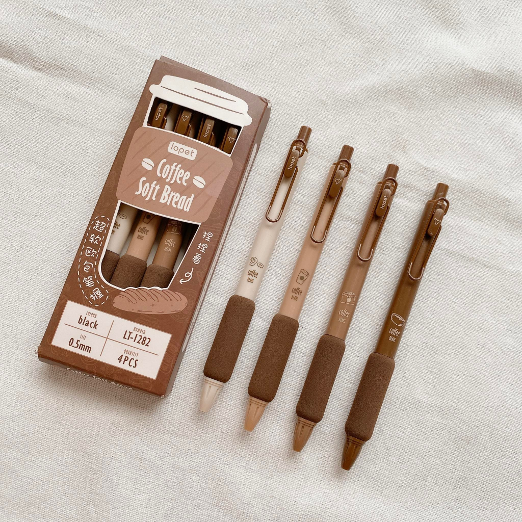 Bộ 4 bút mực nước đen 0.5mm