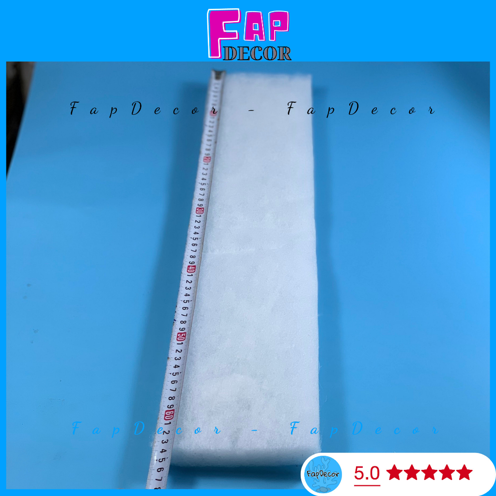BÔNG LỌC ĐA NĂNG, BÔNG GÒN LỌC NƯỚC CHO HỒ CÁ CẢNH, VẬT LIỆU LỌC NƯỚC - FAPDECOR