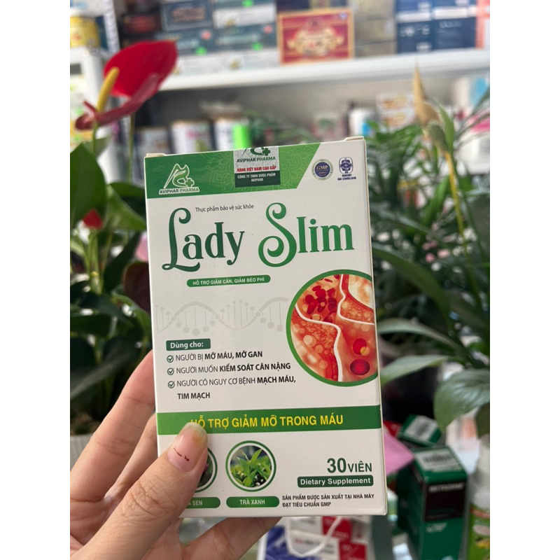 lady slim ,hỗ trợ giảm cân ,giảm béo phì
