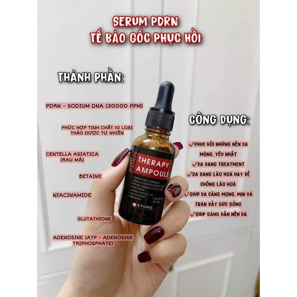 Tinh Chất Tế Bào Gốc KyungLab PDRN Therapy Ampoule - 30ml