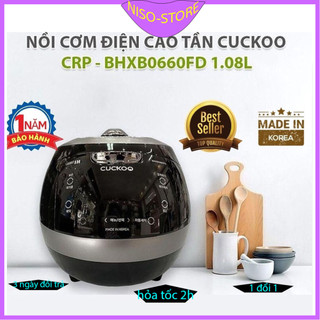 Nồi cơm điện cao tần cuckoo crp-bhxb0660fd/fb 1.08 lít nội địa hàn quốc