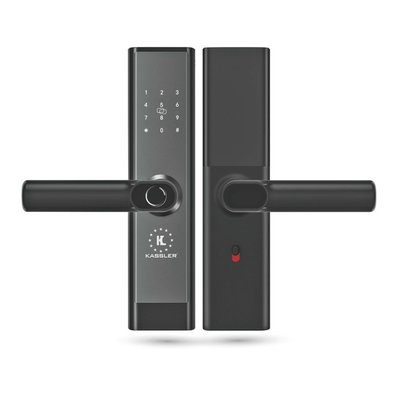 Khoá tay gạt mã số Vân tay cửa thông phòng KL-656 Kassler chính hãng lắp đặt tận nơi ở HCM