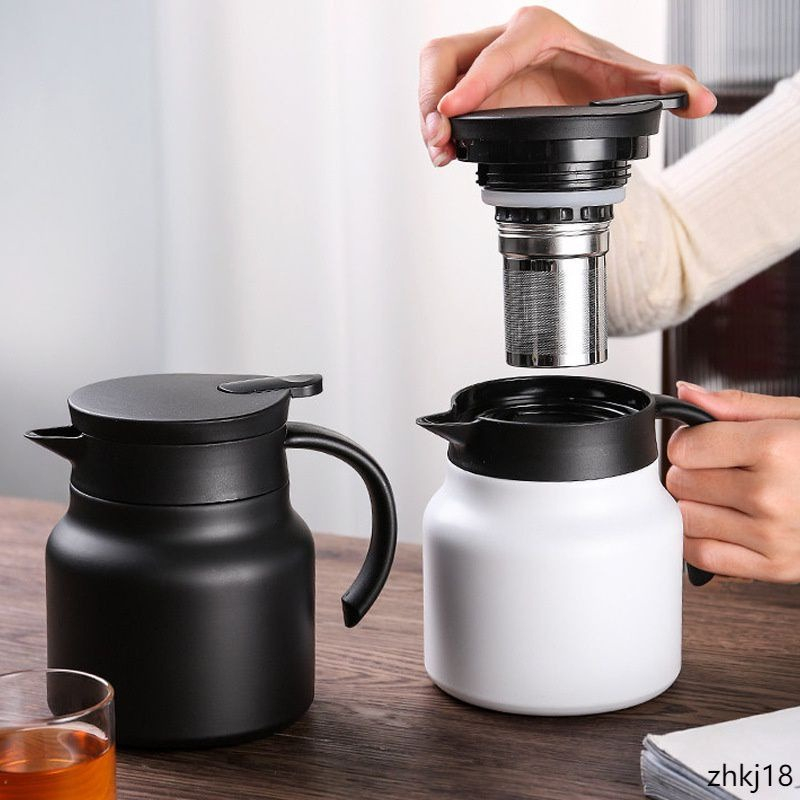 Bình trà giữ nhiệt có lõi lọc trà, chất liệu inox 316 cao cấp dung tích 1000ml giữ nóng 12h | BigBuy360 - bigbuy360.vn