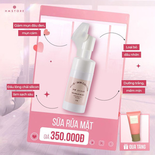 Sữa rữa mặt tẩy trang hm store