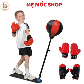 Bộ đồ chơi đấm bốc rèn luyện thể lực cho bé yêu mẹ mốc shop đồ chơi thể thao đấm bốc cho bé boxing suit siêu đẹp