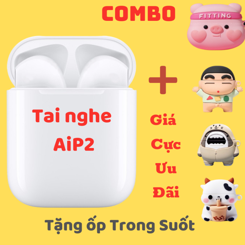 Tai Nghe Bluetooth A2 Cao Cấp, Pin trâu,Cảm ứng, Định vị, Đổi tên