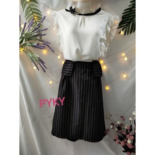 🌺VPK234231158  CHÂN VÁY PHỐI SỌC H.ACK DÁNG🌺
