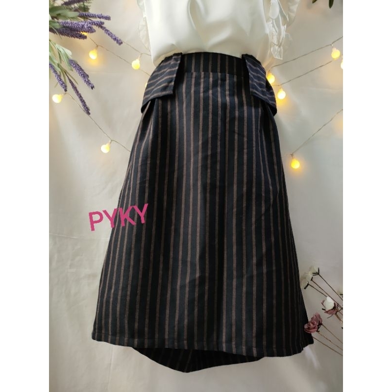 🌺VPK234231158  CHÂN VÁY PHỐI SỌC H.ACK DÁNG🌺