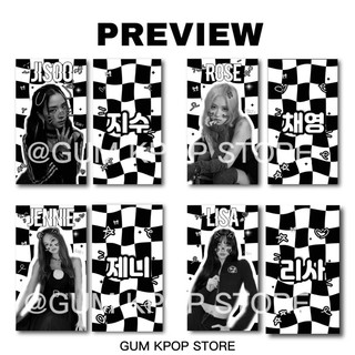 Ảnh thẻ blackpink - photocard - card des - gum kpop store