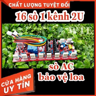 Mạch công suất 16 sò 1 kênh 2U 20cm chất lượng cao