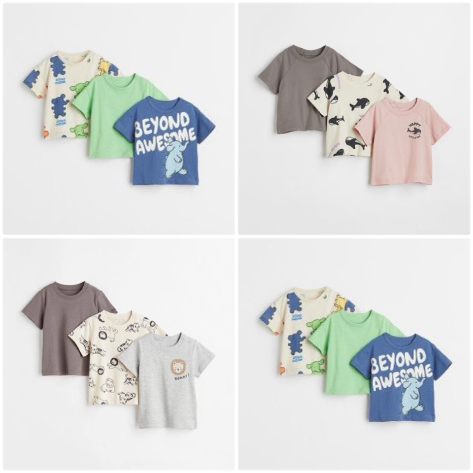 Set áo HM Auth cho bé trai