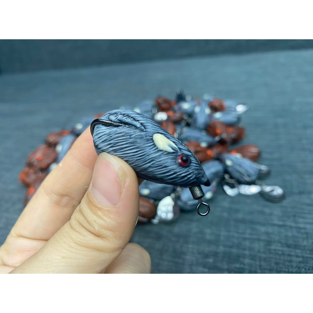 Chuột Lk Hòa - Mồi câu lure Nhái hơi Lk Hòa Phiên bản 8g Action Nổi
