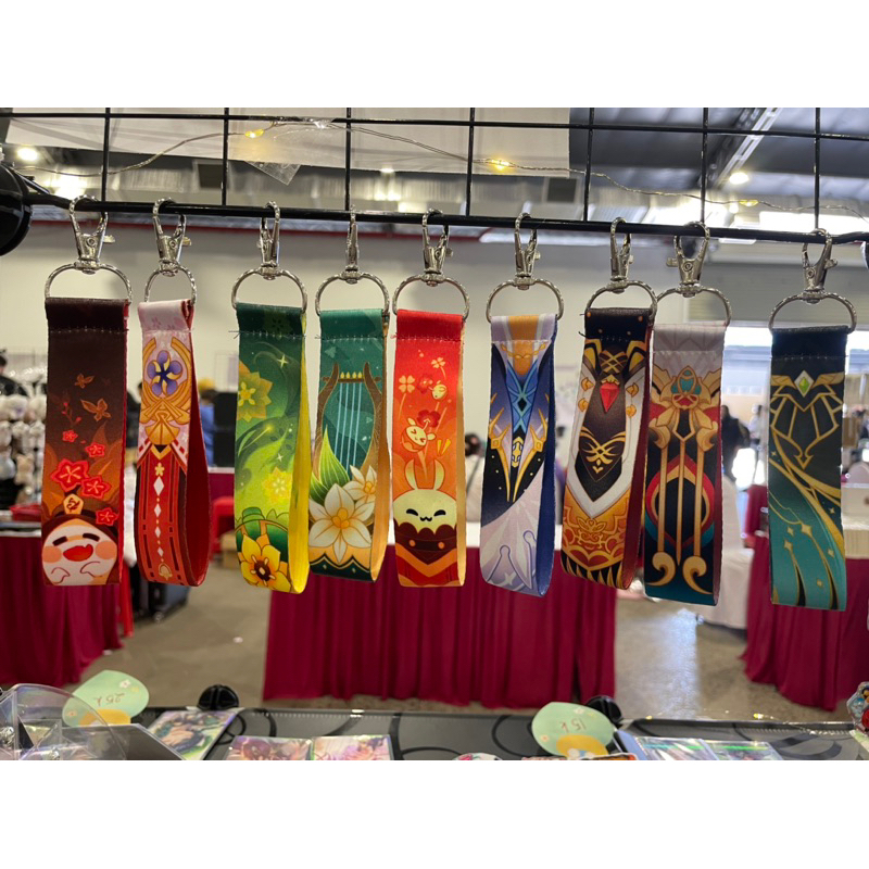 Dây treo móc khoá strap Genshin Impact