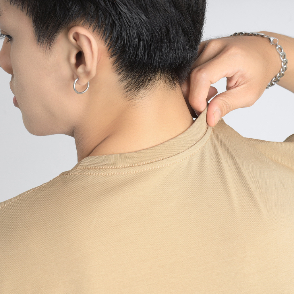 Áo Thun Trơn Nam Cổ Tròn Ngắn Tay REETA Vải Cotton Cao Cấp Co Giãn Mềm Mịn Phom Trẻ Trung Lịch Lãm - A2155