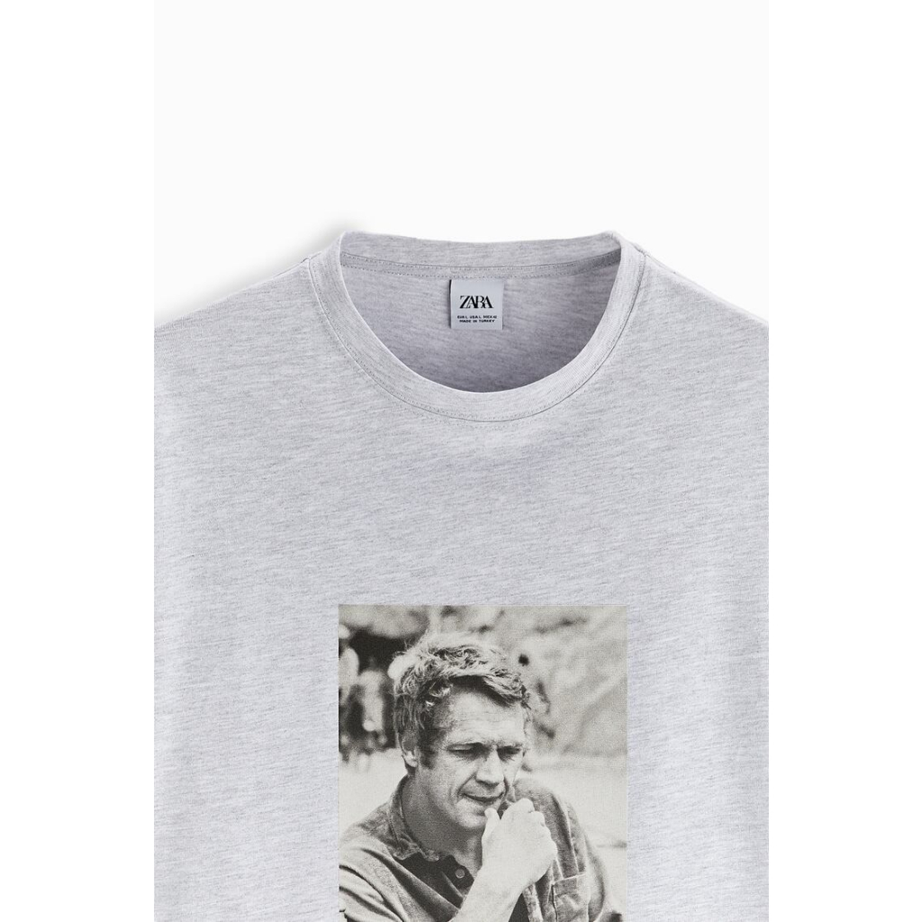 Áo phông Zara authentic STEVE MCQUEEN ™ PHOTOGRAPH size S