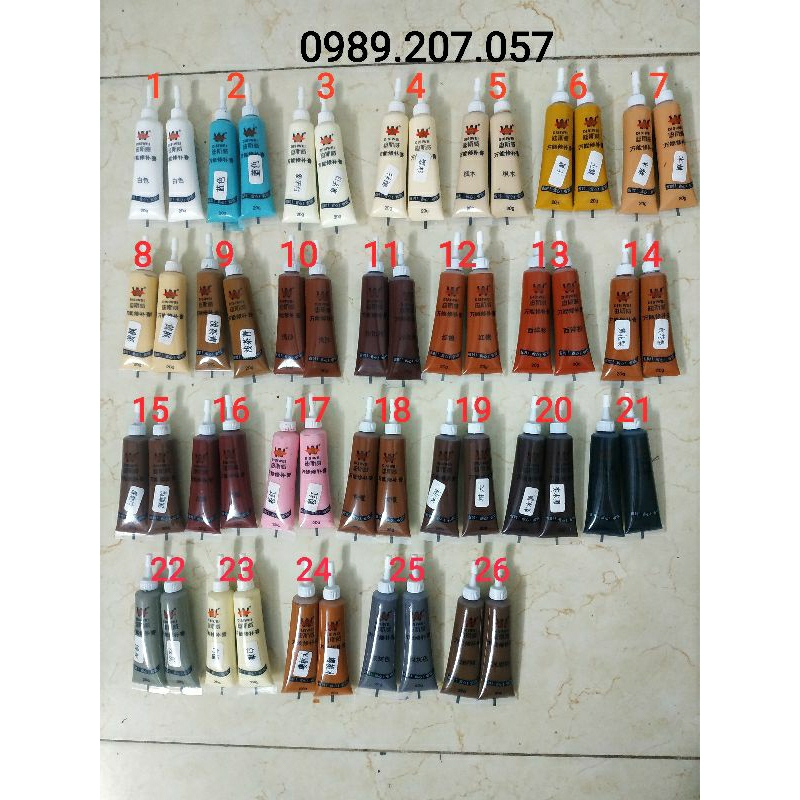 Keo sơn che vết xước gỗ nhựa, keo dặm lỗi, vá lỗi, chít mạch đồ gỗ, tấm ốp, phào chỉ