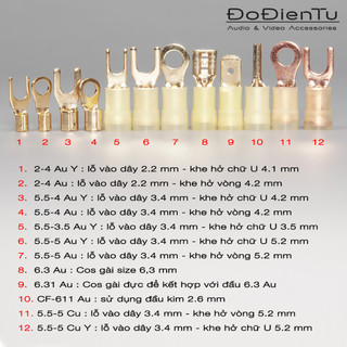 Đầu cos điện CM Audio Grade Cryo -196
