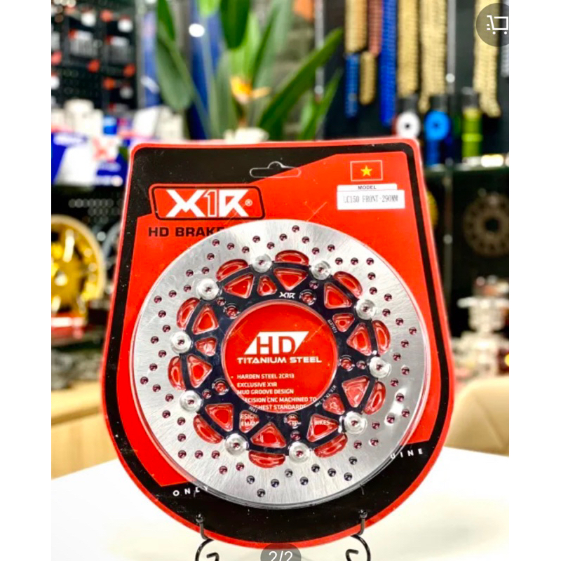 đĩa X1r size 290mm cho ex150 ex155 - 5 lỗ ốc zin